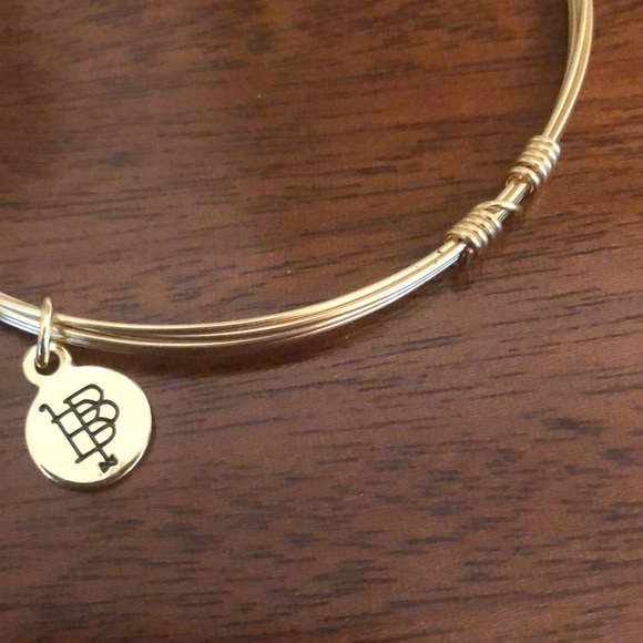 2. Bourbon & Bowties gold tone bangle bracelets - Picture 7 of 16